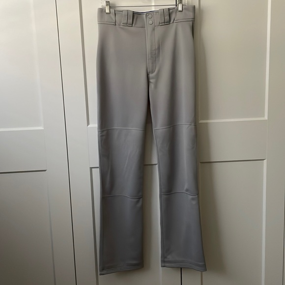 Mizuno mens baseball performance pants. Gray. Large. - Picture 1 of 4